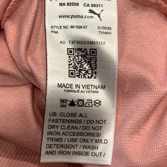 PUMA Women's Size XXL Rosie Color Hooded Jacked With Pockets. New With Tags. - Picture 7 of 7